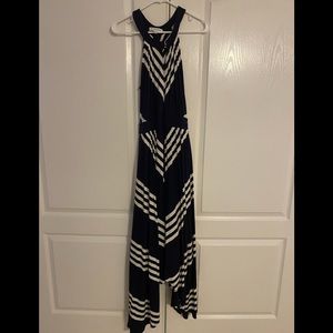 Banana Republic navy sleeveless maxi dress size s